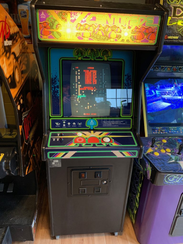 Atari Centipede Arcade Game Donated to St. Rose School – Pixels Arcade ...