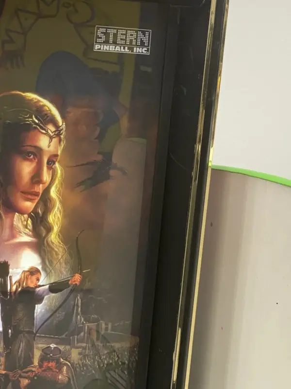 99% Perfect Original LOTR Pinball Machine With Topper - Image 5
