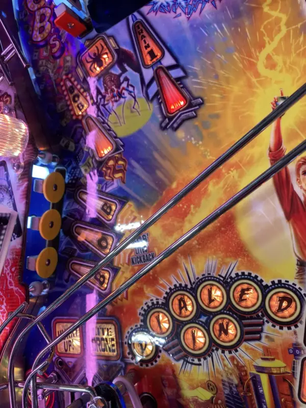 Jersey Jack Dialed In Pinball Machine 60 Plays Excellent Condition - Image 24