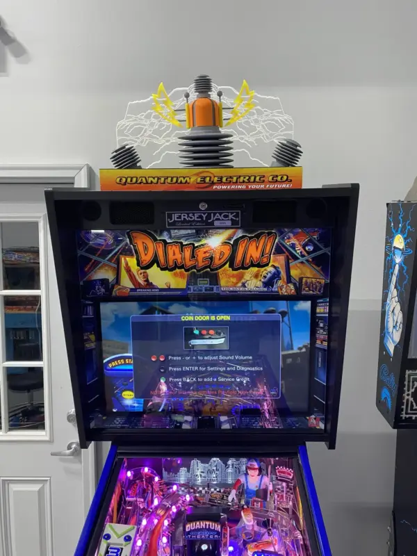 Jersey Jack Dialed In Pinball Machine 60 Plays Excellent Condition - Image 15