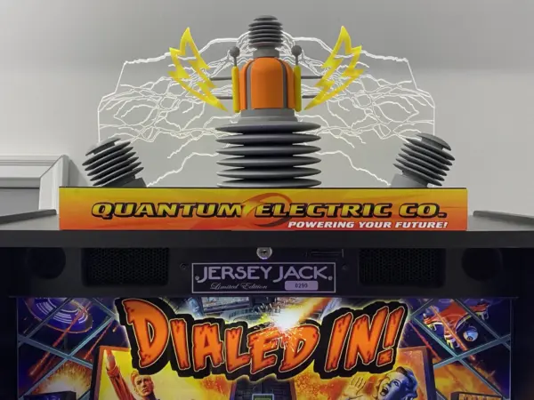 Jersey Jack Dialed In Pinball Machine 60 Plays Excellent Condition - Image 4