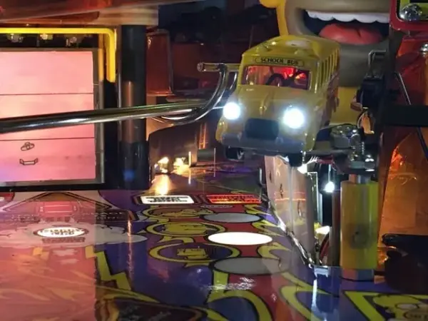 Simpsons Pinball Party Springfield School Bus Mod