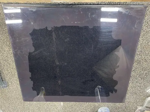 Used Original Donkey Kong 3 Arcade Bezel With Lower Bezel Bracket - Image 3