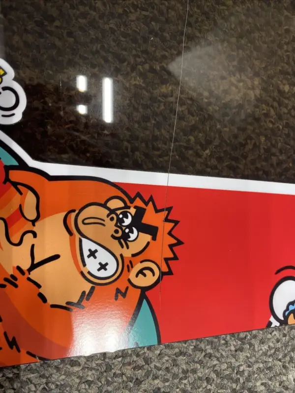 Scratched Donkey Kong Remix Arcade Bezel - Image 3