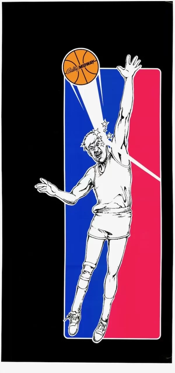 Arch Rivals Arcade Game Side Art