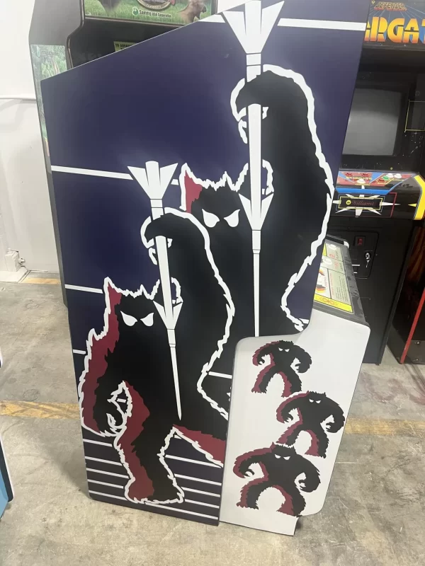 Space Invaders Arcade Side Art - Image 2