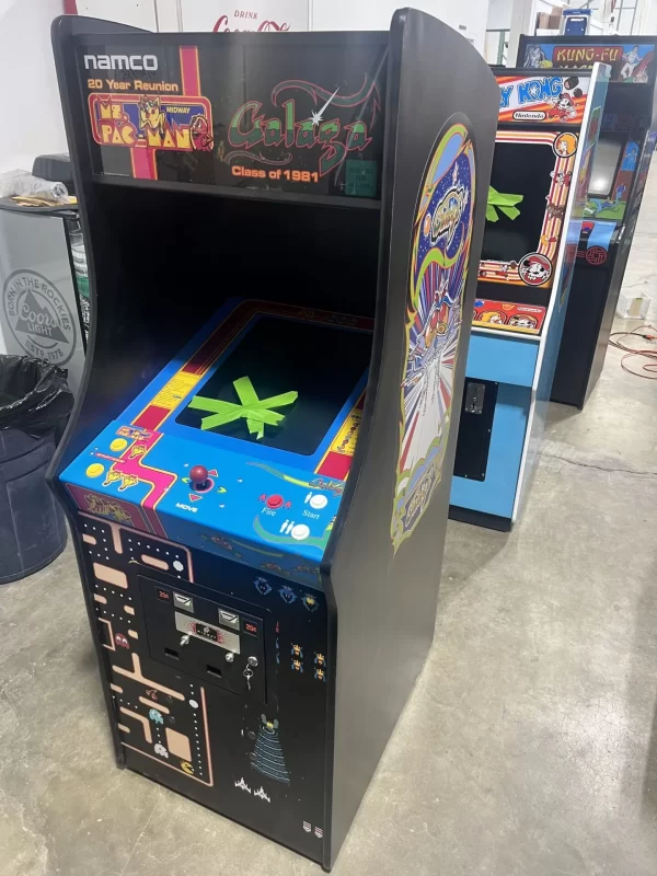 20 Year Reunion Galaga Ms Pac Man Side Art