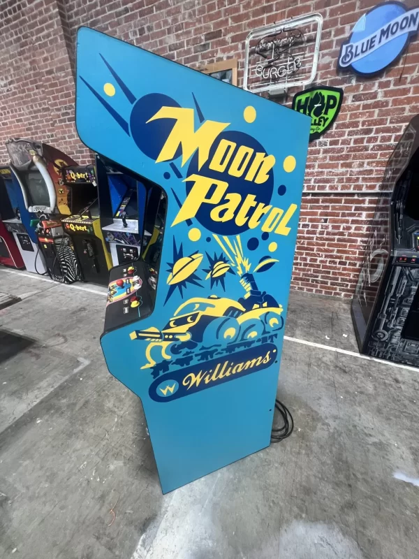 Moon Patrol Arcade Side Art - Image 2
