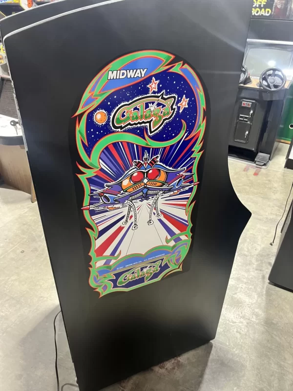 Galaga Arcade Side Art and Front Kickplate
