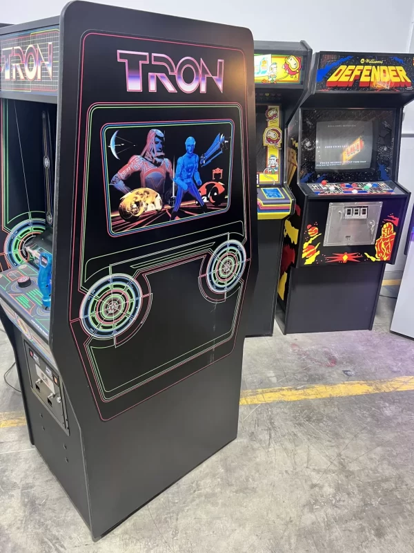 Tron Arcade Side Art