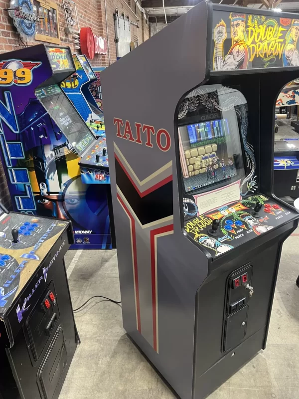Taito Grey Arcade Game Side Art