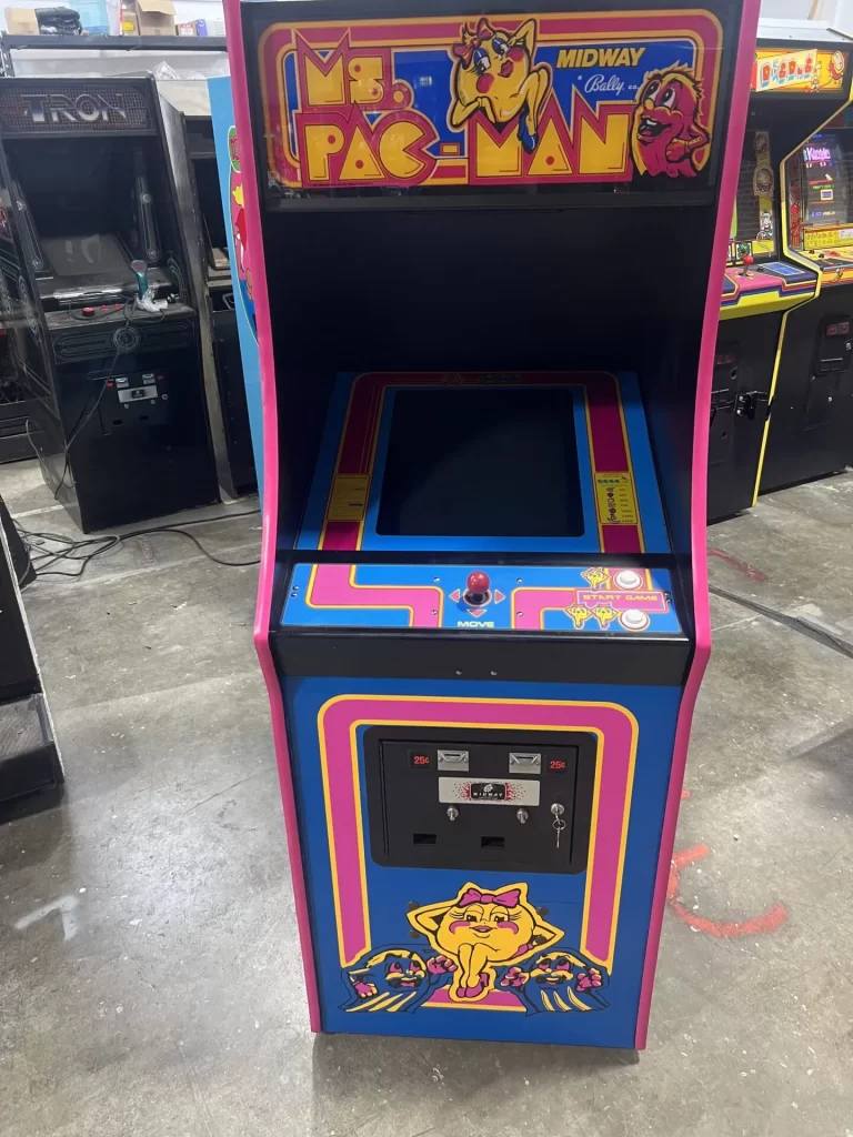 Ms Pac Man Restored Arcade Machine