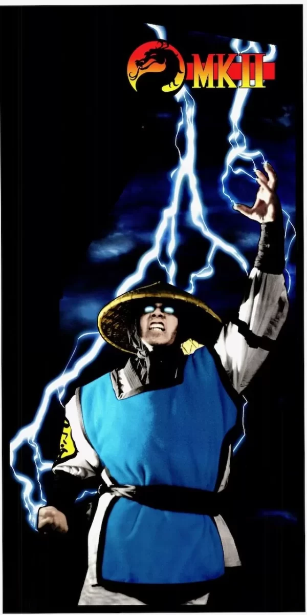 Mortal Kombat 2 Arcade Side Art