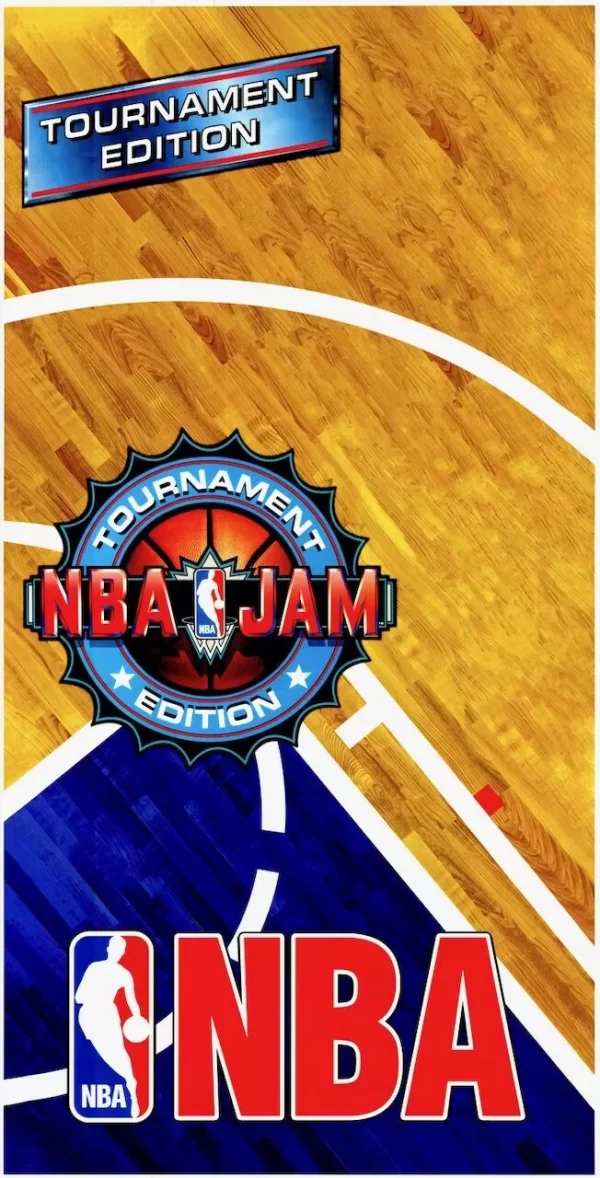 NBA Jams Tournament Edition Arcade Side Art