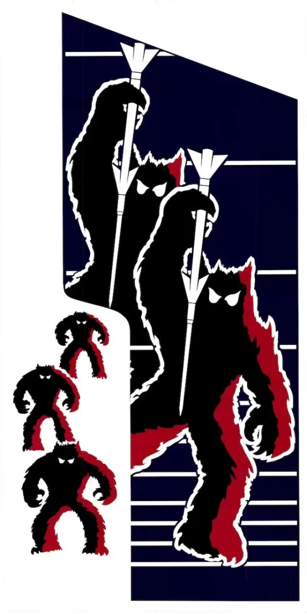 Space Invaders Arcade Side Art - Image 6
