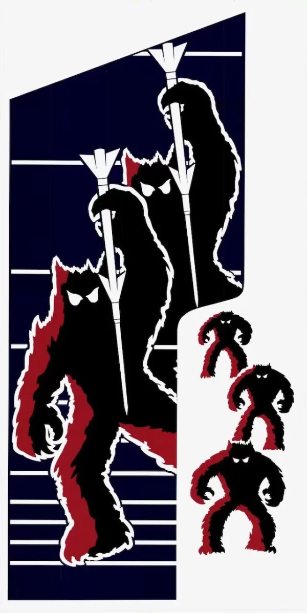 Space Invaders Arcade Side Art