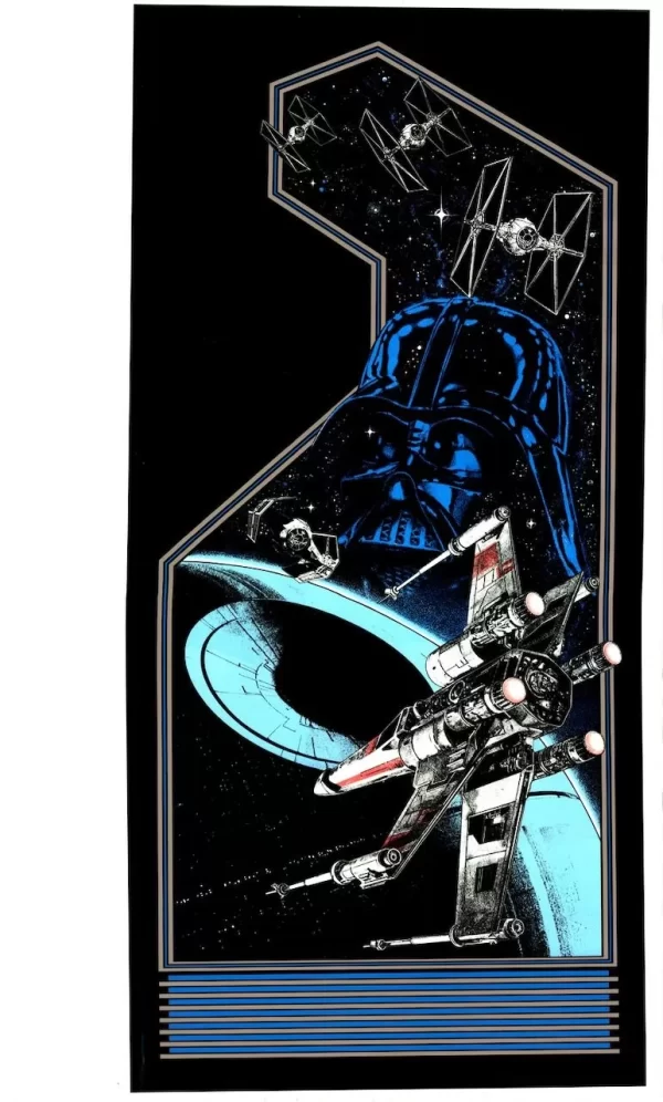 Star Wars Arcade Game Side Art