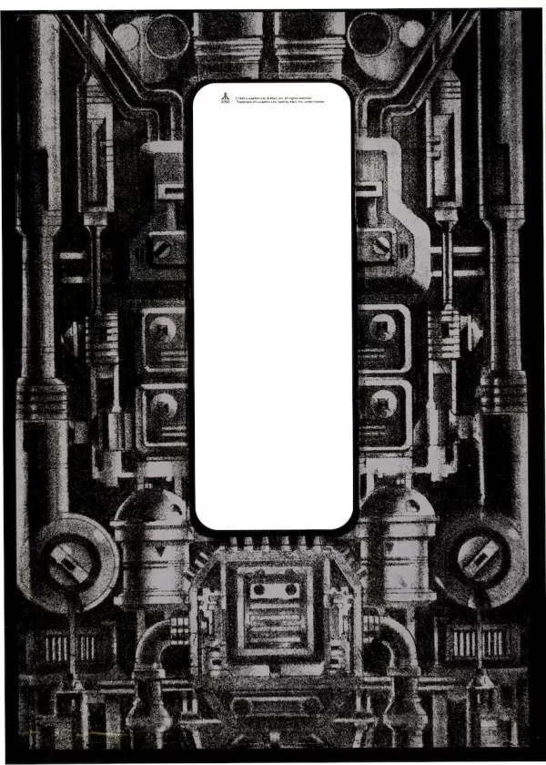 Star Wars Arcade Game Side Art Front Panel