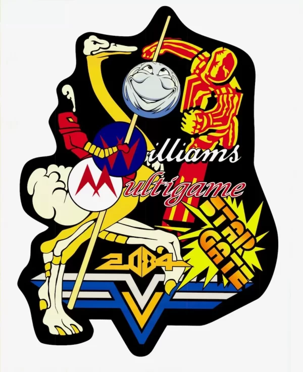 Multi Williams Arcade Game Side Art