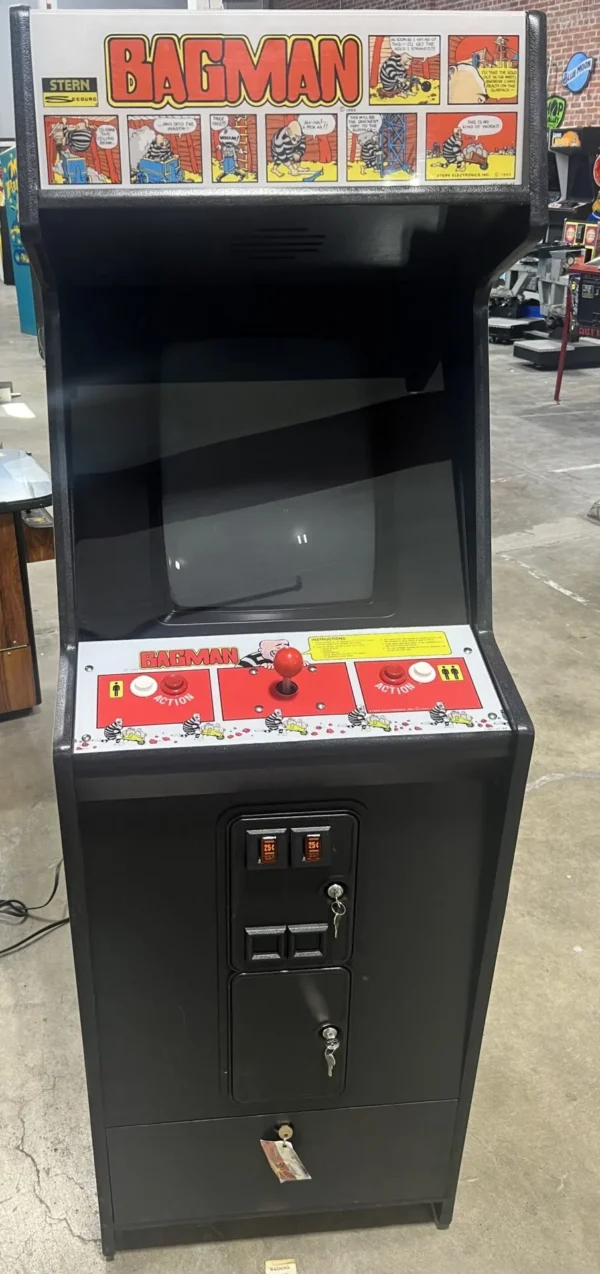 Bagman Stern Restored Original Arcade