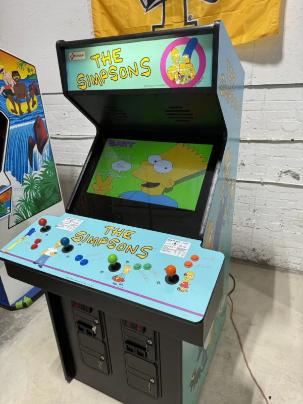 Restored Simpsons Arcade Game