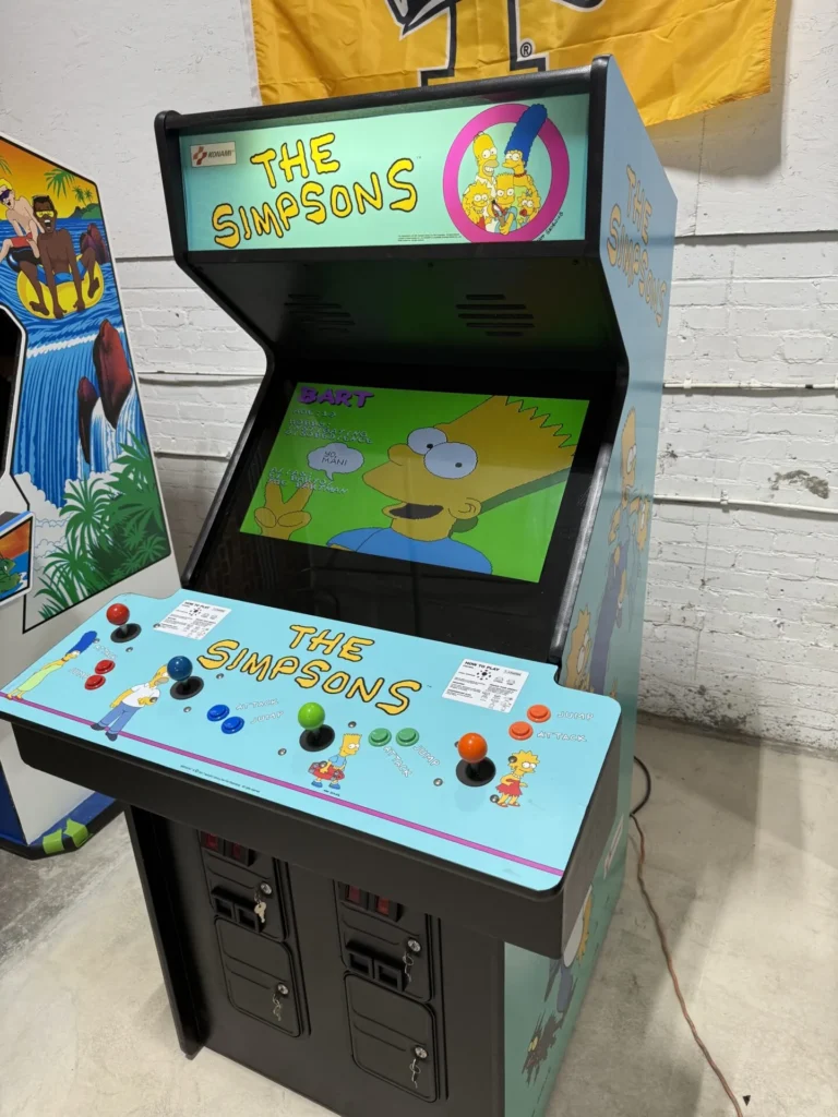 Restored Simpsons Arcade Game