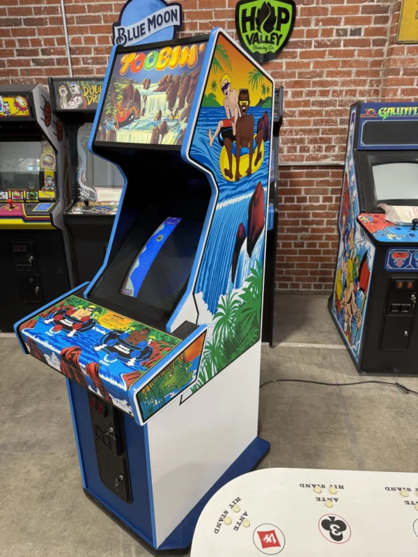 Restored Original Atari Toobin Arcade Game - Image 3