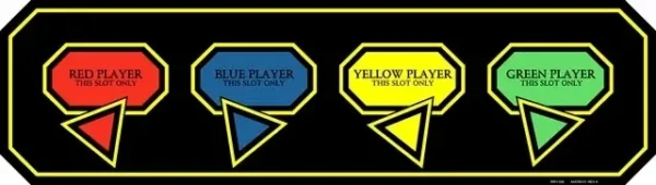 Gauntlet 2 Arcade Game Art Coin Door Decal