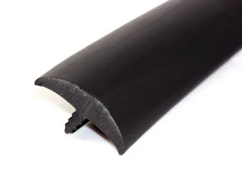 1 1/2 inch black bumper t molding