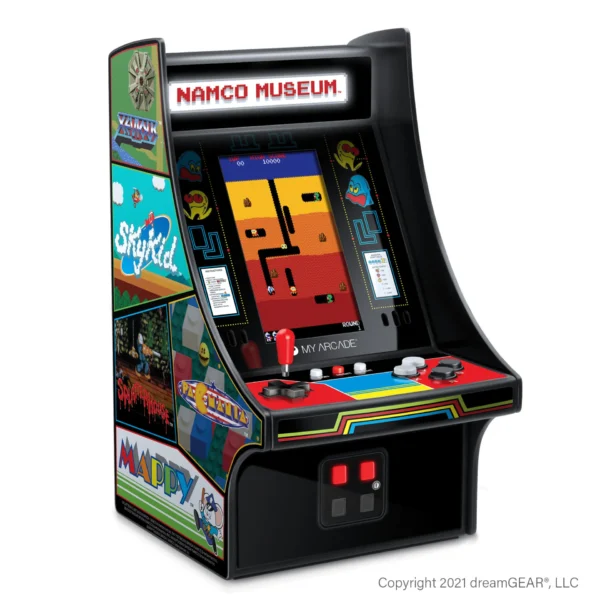 BANDAI NAMCO™ MUSEUM HITS (20 IN 1) 10" Mini Arcade Game Pac Man, Galaga, AND MORE