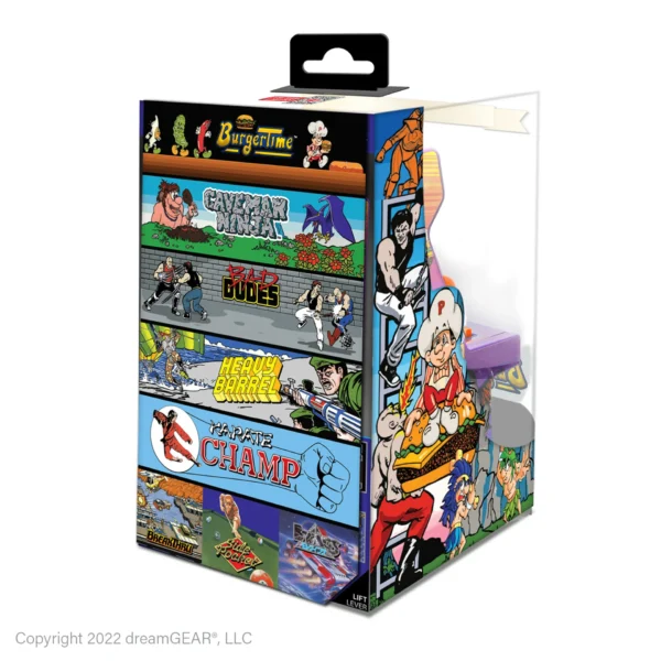 6.7" Data East Greatest Hits Portable Micro Player Arcade With 308 Games!