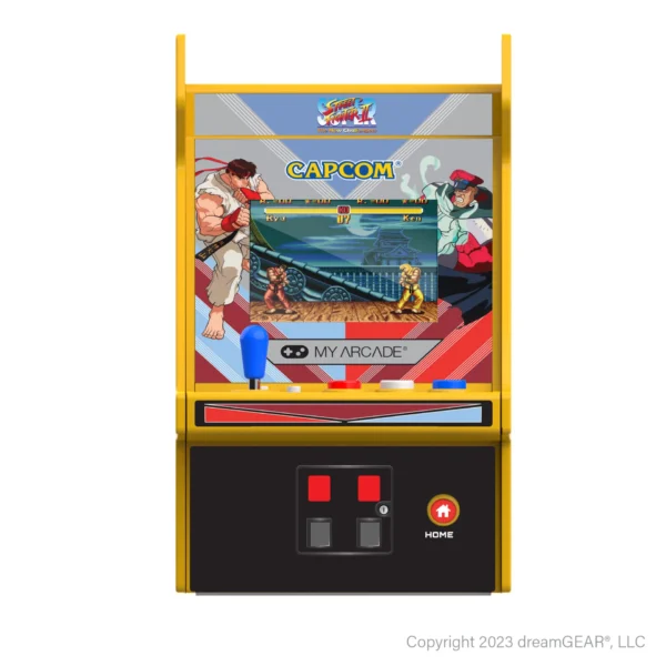 6.7" Capcom Portable Micro Pro Arcade Game Street Fighter 2 The New Challengers and Champion Edition