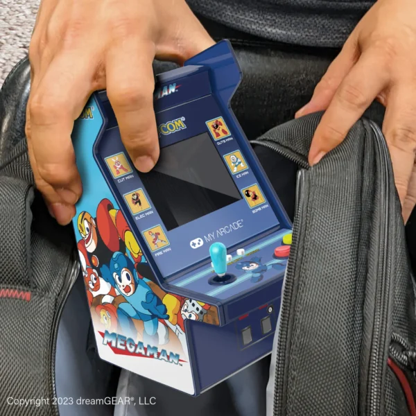 6.7" Capcom Mega Man Portable Micro Player Pro Arcade Game