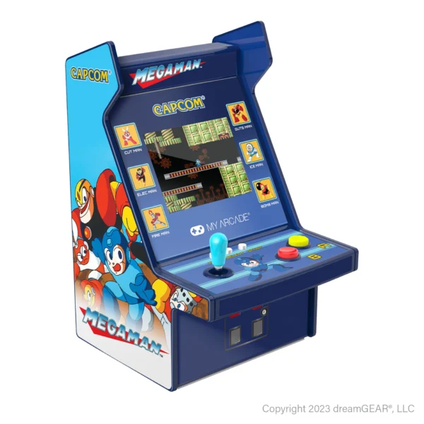 6.7" Capcom Mega Man Portable Micro Player Pro Arcade Game