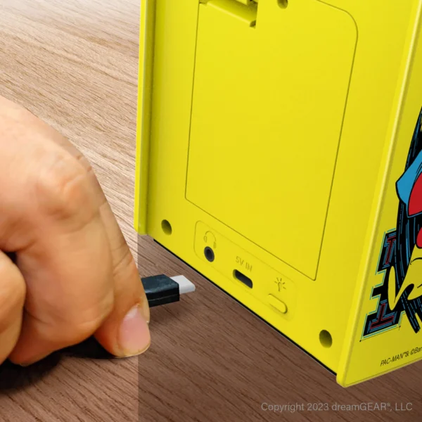 Collectible 6.7" Pac Man Micro Player Pro Portable Retro Arcade