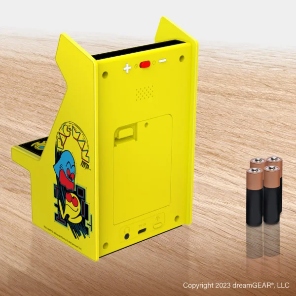 Collectible 6.7" Pac Man Micro Player Pro Portable Retro Arcade