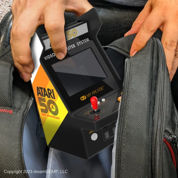 6.7" Atari Portable Micro Player Pro Arcade 100 Video Games Included