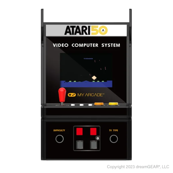 6.7" Atari Portable Micro Player Pro Arcade 100 Video Games Included