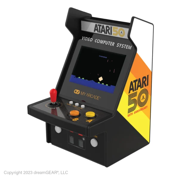 6.7" Atari Portable Micro Player Pro Arcade 100 Video Games Included