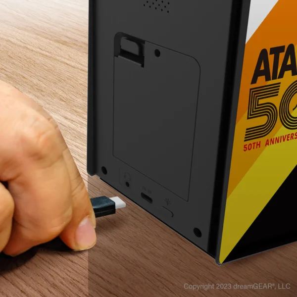 6.7" Atari Portable Micro Player Pro Arcade 100 Video Games Included