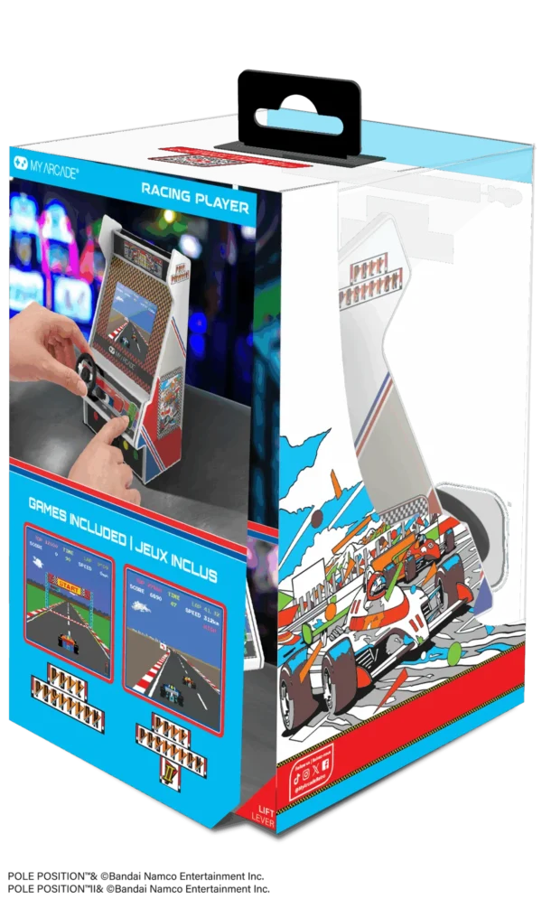 Pole Position Portable Retro Arcade Game