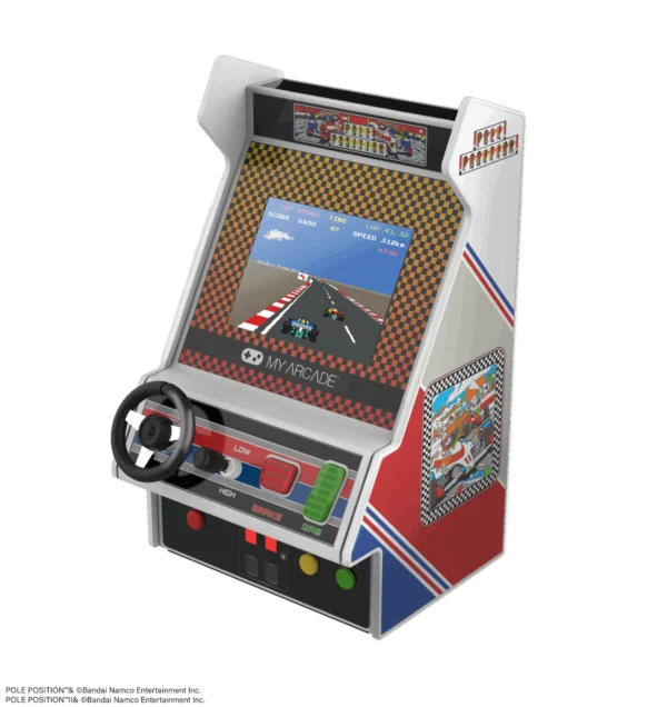 Pole Position Portable Retro Arcade Game