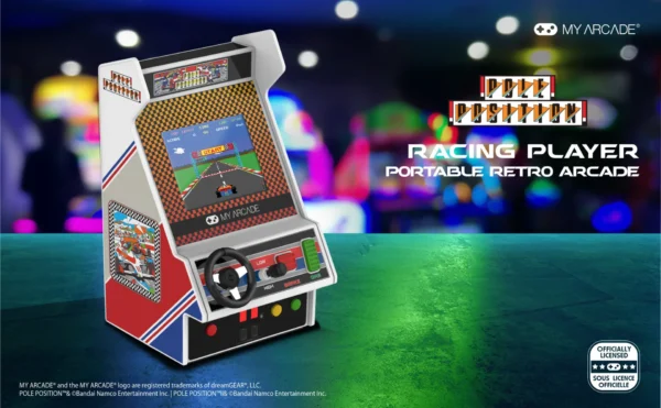 Pole Position Portable Retro Arcade Game