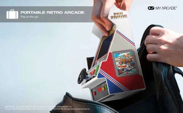 Pole Position Portable Retro Arcade Game