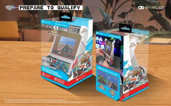 Pole Position Portable Retro Arcade Game