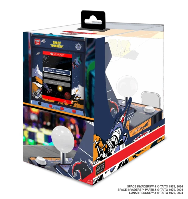 Collectible Mini Portable Space Invaders Retro Arcade Game