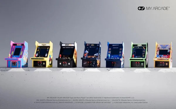 6.7" Atari Portable Micro Player Pro Arcade 100 Video Games Included