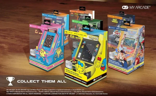 6.7" Atari Portable Micro Player Pro Arcade 100 Video Games Included