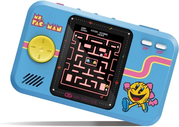 2.75" Ms Pac Man Hand Held Pocket Player Pro Portable Arcade Game