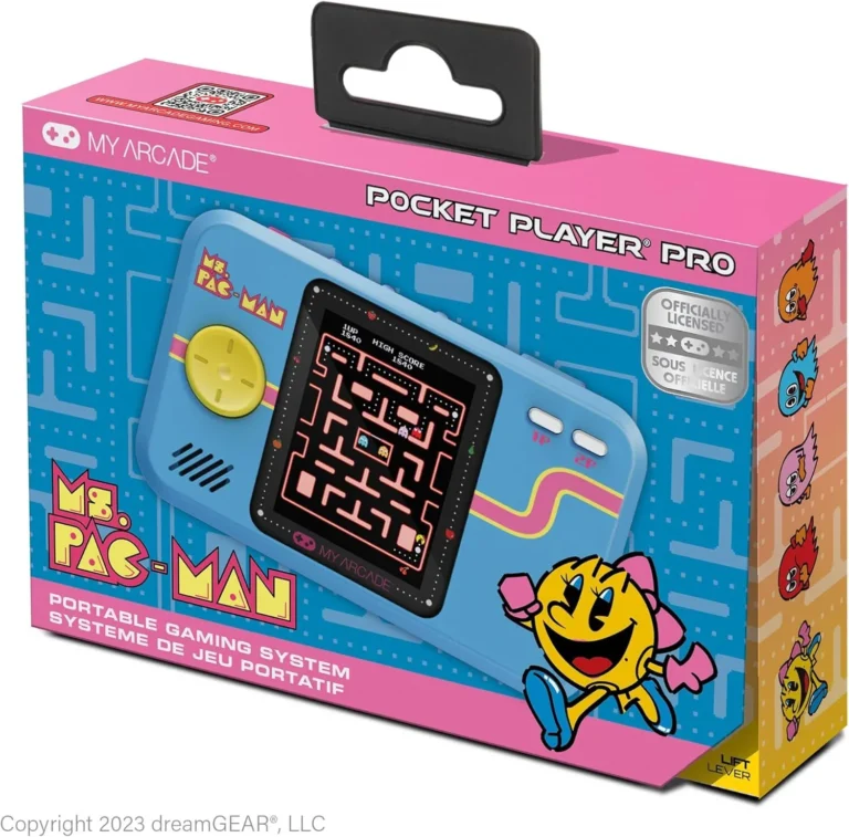 Ms Pac Man Pocket Pro Arcade